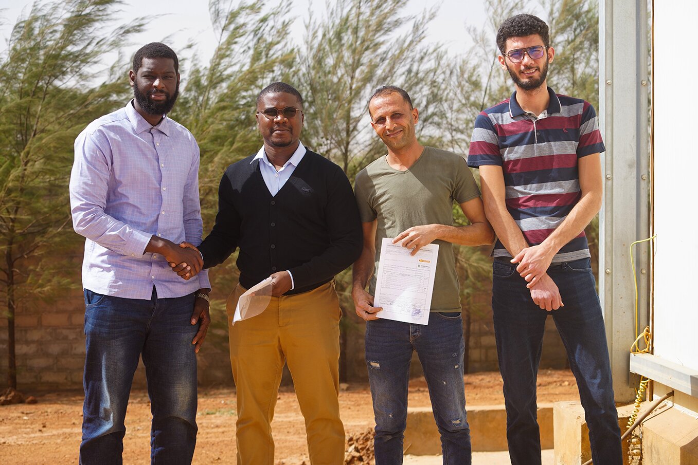Successful Commissioning of Our Latest Solar Project in Senegal.