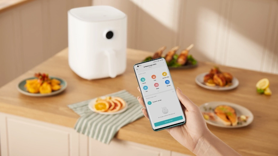Xiaomi Smarte Heißluftfritteuse wird mit App gesteuert